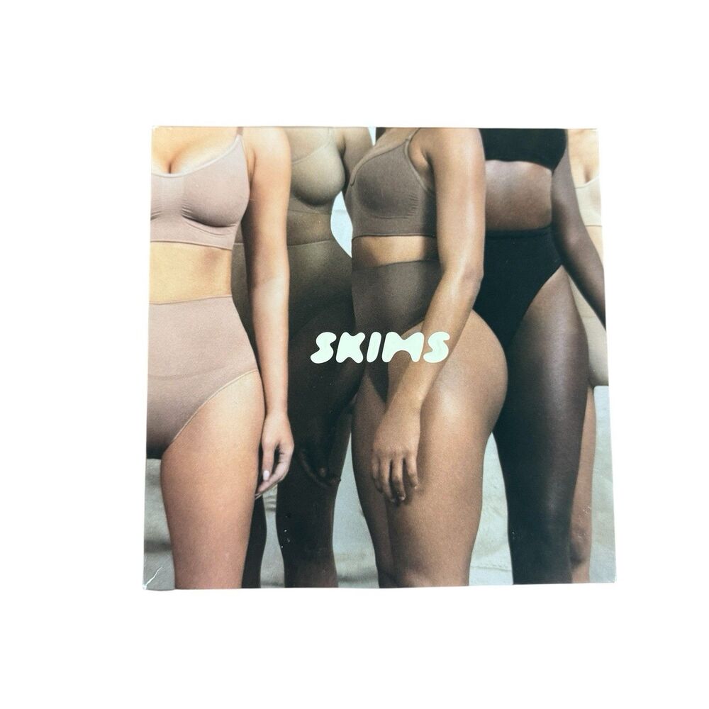 Skims NEW IN BOX Small Medium S/M Core Control Thong Sand Stretch Womens READ